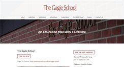 Desktop Screenshot of gagieschool.com