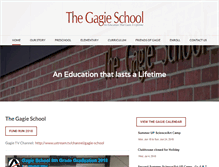 Tablet Screenshot of gagieschool.com